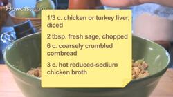 How to Make Cornbread Stuffing Instructional Video
