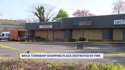 Cleanup underway at Brick Township shopping plaza damaged by fire News Clip