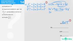 Working with Exponents and Algebraic Expressions: Simplifying and Expanding Instructional Video