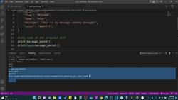 The Art of Doing - Python Network Applications with Sockets - The Json Module - Sending Objects through the Data Stream Instructional Video