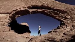 Arches National Park, Moab, Utah Stock Footage