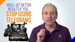 Project Communication: Stop Using Telegrams - Get Better Project Results Instructional Video