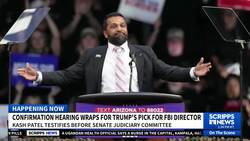 Kash Patel faces fiery confirmation hearing as nominee for FBI director News Clip