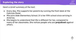 Developing an understanding of 'Front Desk' through rich discussions Instructional Video