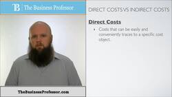 Direct Costs vs Indirect Costs Instructional Video