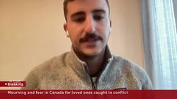 Grandson of woman killed on Israel kibbutz mourns from Canada News Clip