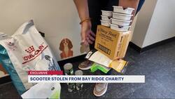 Thieves steal scooter from Bay Ridge charity that donates pet food to seniors in need News Clip
