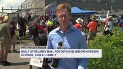 Supporters demand release of workers detained in Newark immigration raid News Clip