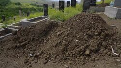 CLEAN : Images of cemetery and street disinfection as Russia's Dagestan becomes coronavirus hotspot News Clip