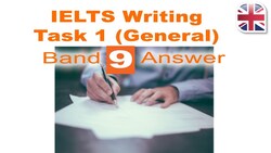 IELTS Writing Task 1 General - Write a Band 9 Answer Instructional Video