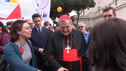 Thousands at anti-abortion march in Rome News Clip