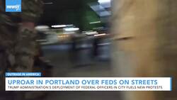 Portland Protests Surge In Uproar Over Federal Officers On Streets News Clip