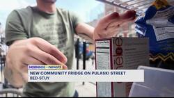 New fridge opens in Bed-Stuy to meet needs of the community News Clip