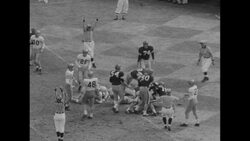 Georgia Tech defeats Mississippi at in the 1953 Sugar Bowl at Tulane Stadium News Clip
