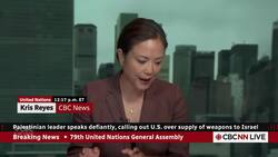 ‘We will not leave': Palestinian leader speaks defiantly at the UN News Clip