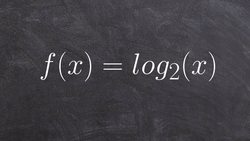 Evaluating a Simple Logarithm - Math Homework Instructional Video