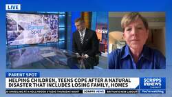 Mental health and trauma highlighted as parents, educators talk to children about natural disasters News Clip