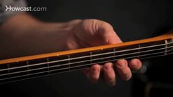 How to Position Your Left Hand on the Bass Guitar Instructional Video