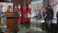Young Ontarians sue Ford government over climate strategy News Clip
