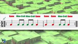 Rhythm Clap Along Easy [Minecraft Theme] Instructional Video