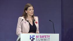 Michelle Donelan delivers opening remarks at AI safety summit News Clip