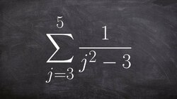 How to use sigma notation to find the partial sum. Instructional Video