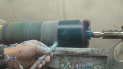 Woodturning Pinecones in Epoxy Resin into a Functional Vase Instructional Video