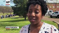 Biden supporters line up for Mississippi rally Instructional Video