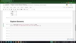 Recommender Systems Complete Course Beginner to Advanced - Project 1: Song Recommendation System Using Content-Based Filtering: Exploring Genres Instructional Video