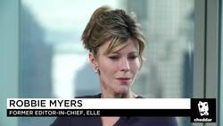 Former Elle Editor-in-Chief Robbie Myers Is Opening Up to Cheddar News Clip