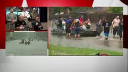 Harvey flood crisis: Texans escape rising water News Clip