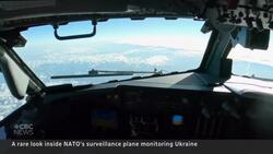 NATO spy plane watches Russia's activity in Ukraine News Clip
