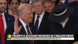 Trump's inauguration coverage receives over 9 million views News Clip