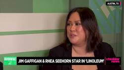 Jim Gaffigan, Rhea Seehorn Talk New Sci-Fi Comedy 'Linoleum' From SXSW 2022 News Clip