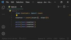 The Ultimate Guide to Python Programming With Python 3.10 - Itertools Module Instructional Video