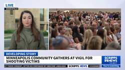 Minneapolis residents turn out for vigil as victims recover from mass school shooting News Clip