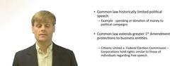 Political Speech and the 1st Amendment Instructional Video