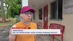 Volunteers help clean up animal shelter after severe flooding in Plainfield News Clip