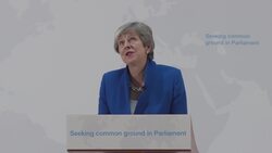 Compilation of Theresa May's moments as Prime Minister News Clip