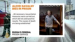 Russian opposition leader Navalny dies in prison after being poisoned by state-developed nerve agent News Clip