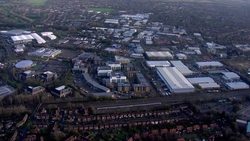 Aerials of Milton Keynes News Clip