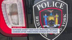 Police: Dutchess County man faces charges for threatening woman with knife in Red Hook News Clip