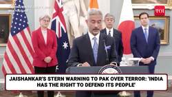Jaishankar’s Savage Declaration Of War At QUAD Meeting: ‘India Will Defend Its People’ | Watch News Clip