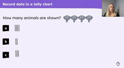 Counting and comparing data Instructional Video