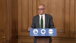 Sir Patrick Vallance speaks at Downing Street coronavirus press conference News Clip