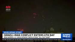 New Israeli strikes hit Tehran as Iran warns that U.S. involvement would risk 'all-out war' News Clip