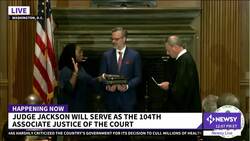 Ketanji Brown Jackson Sworn In As U.S. Supreme Court Justice News Clip