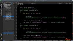 C++ 20 (2a) New Features - Latches and Barriers Instructional Video