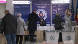 CLEAN : Incumbent Dodon casts ballot in Moldova presidential runoff News Clip