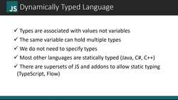 Data Types in JavaScript Instructional Video